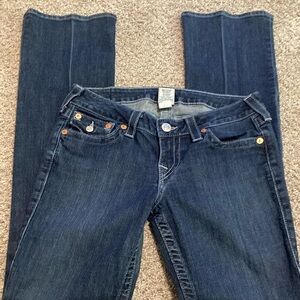 True Religion Blue Boot Cut Jeans Classic Style